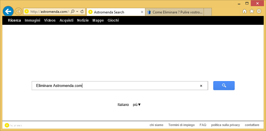 eliminare astromenda.com