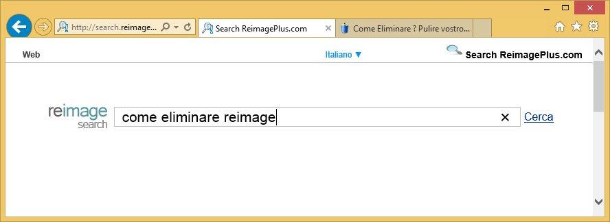 eliminare reimageplus