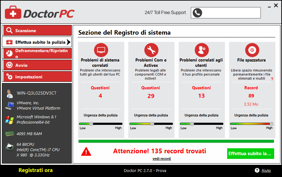 eliminare doctor pc