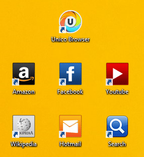 icone unico browser