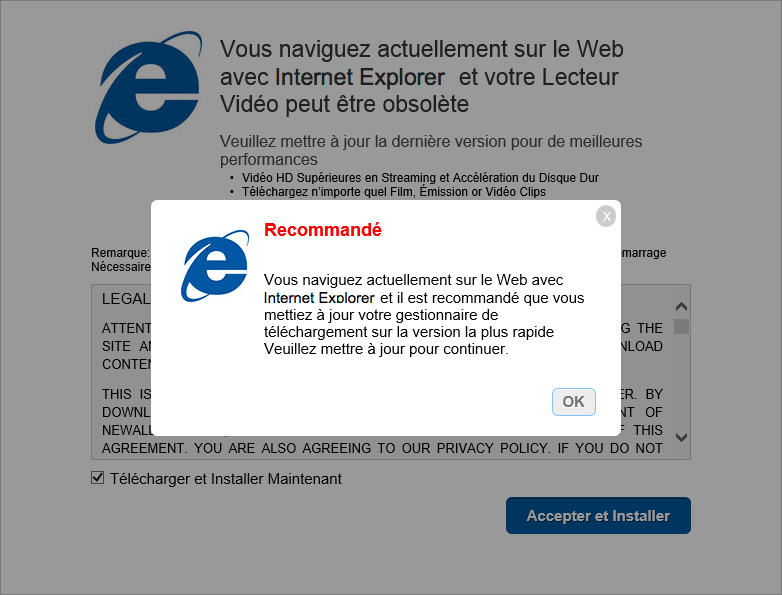 ie video player obsoleto